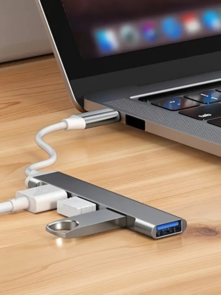 Laptop Accessories Macbook - محول يو إس بي متعدد المنافذ