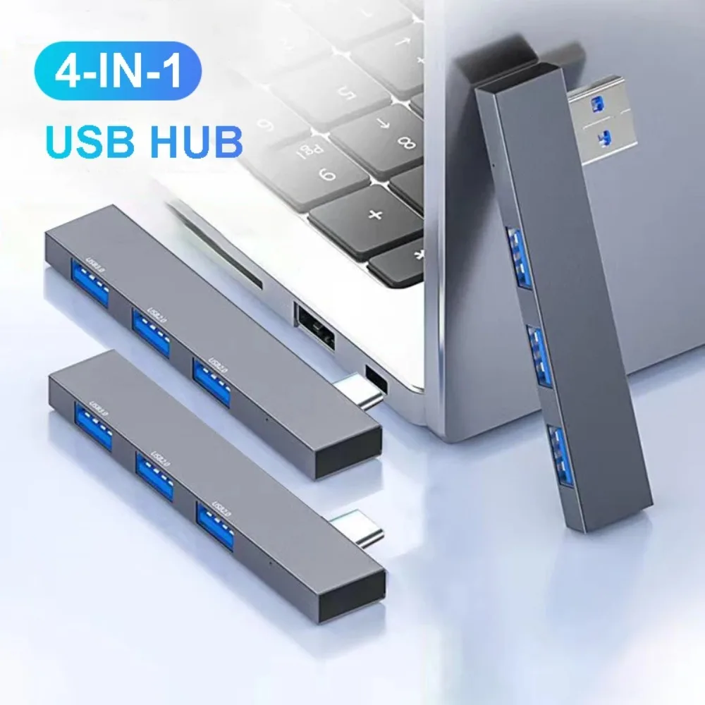 Laptop Accessories Macbook - موزع USB متعدد المنافذ، محول OTG،