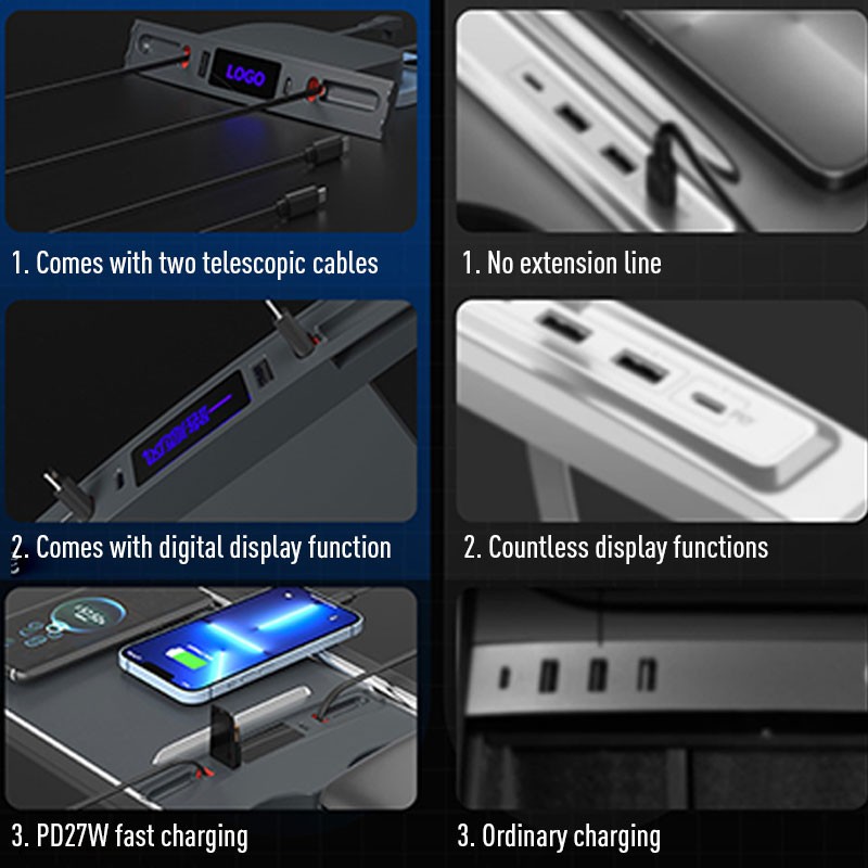 محول سيارة متعدد المنافذ USB-C - مراجعة Usb C Power Adapter وسعره