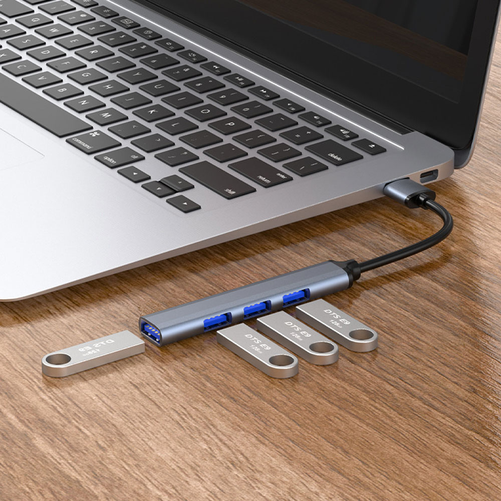 USB C HUB USB-A Hub الفاصل USB - مراجعة Laptop Accessories Macbook وسعره