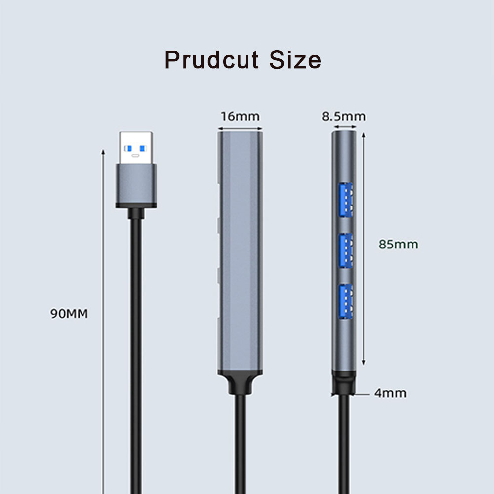 USB C HUB USB-A Hub الفاصل USB - مراجعة Laptop Accessories Macbook وسعره