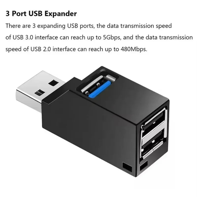 موزع USB 3.0 2.0 قابل للدوران  - مراجعة Laptop Accessories Macbook وسعره