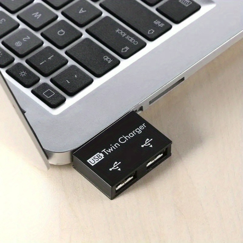 USB2.0 الفاصل 1 ذكر إلى 2 مناف - مراجعة Laptop Accessories Macbook وسعره