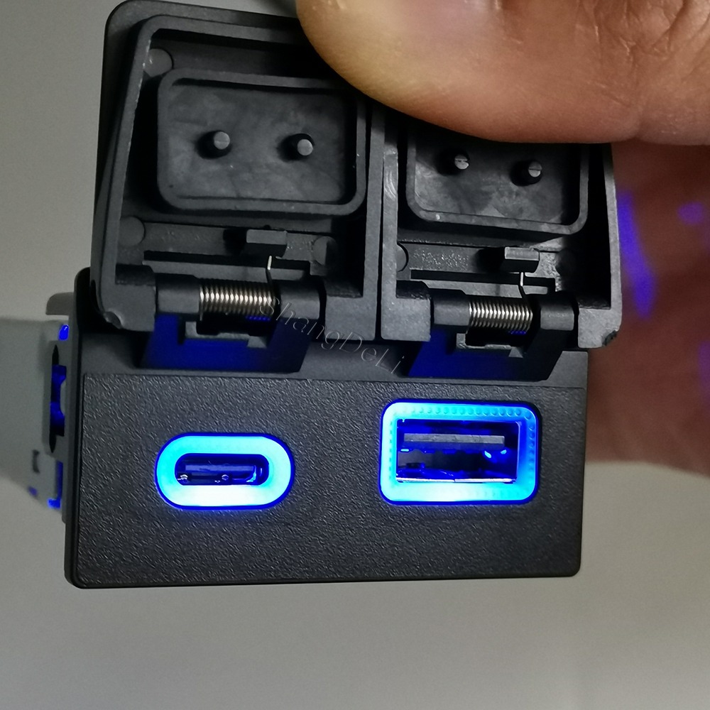 36 واط سيارة المزدوج USB Type- - مراجعة Usb C Power Adapter وسعره