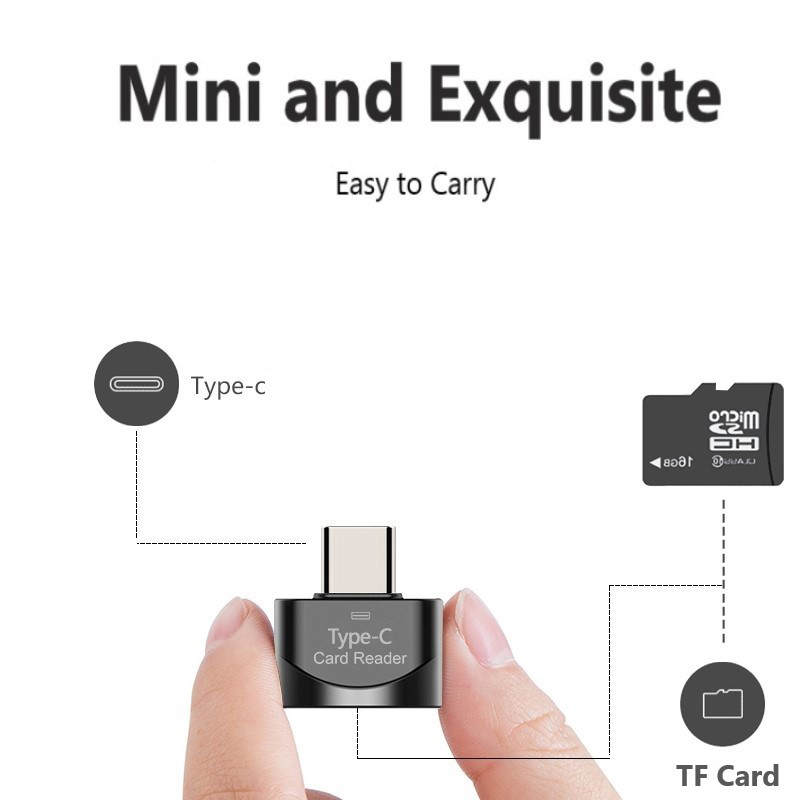 قارئ بطاقات OTG Micro SD TF لأ - مراجعة Laptop Accessories Macbook وسعره