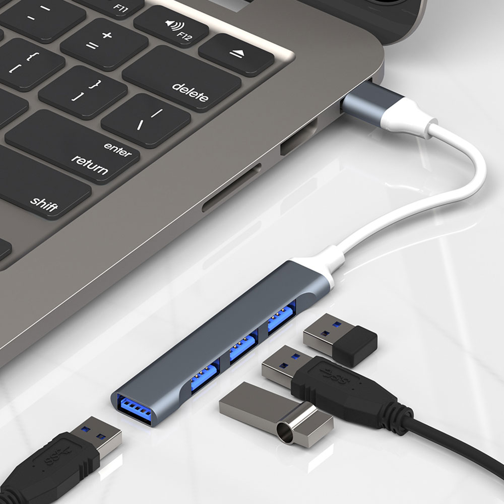USB C HUB 3.0 نوع C 3.1 3/4 من - مراجعة Laptop Accessories Macbook وسعره