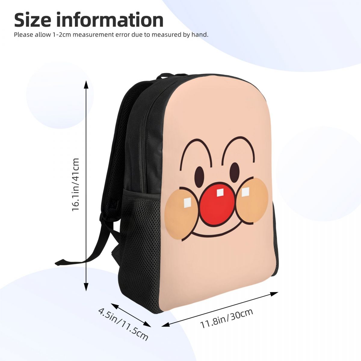 حقيبة ظهر مخصصة على شكل وجه كر - مراجعة Laptop Accessories Bag For Men وسعره