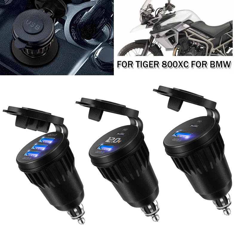 دراجة نارية شاحن مقاوم للماء 3 - مراجعة Usb C Power Adapter وسعره
