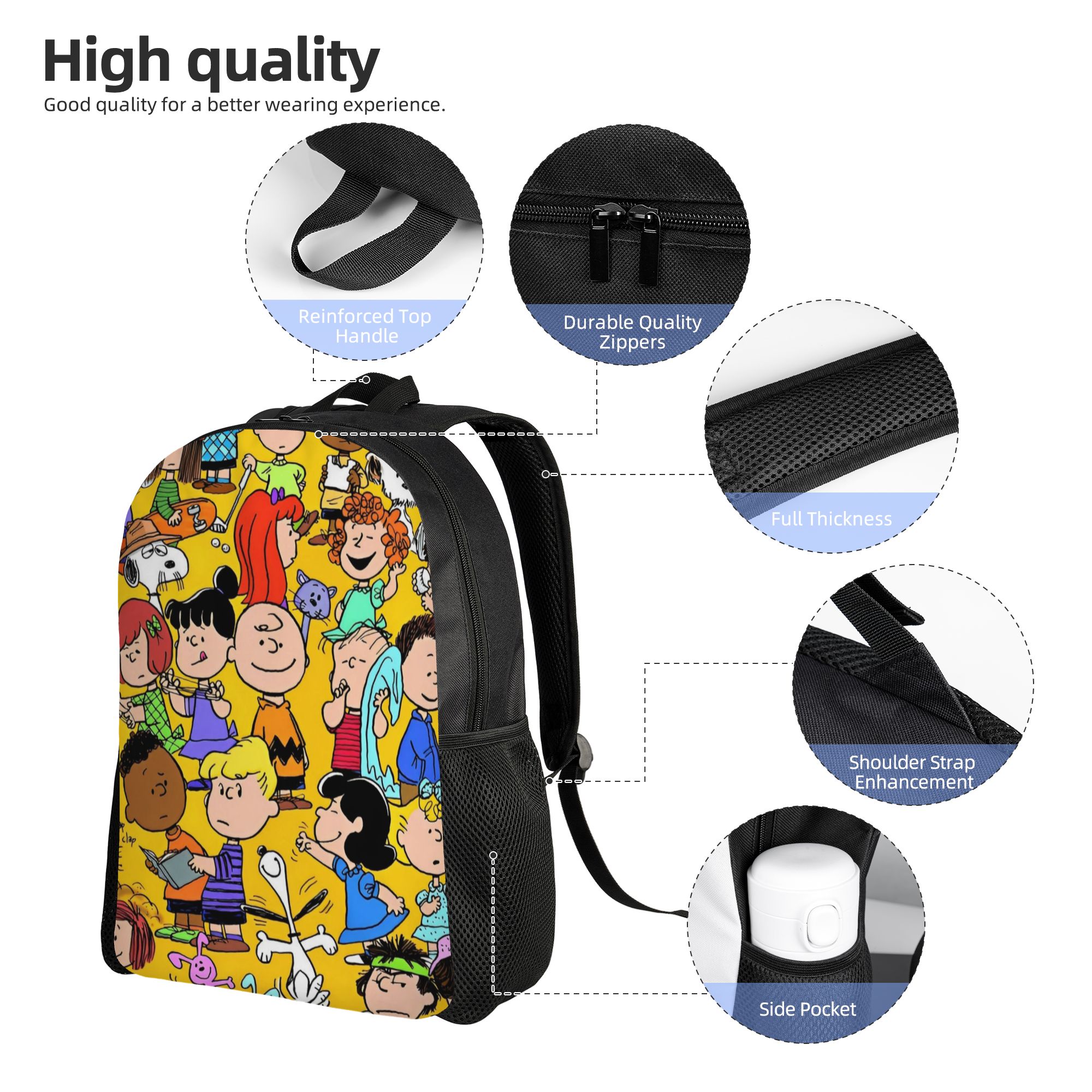 حقيبة ظهر عصرية من سنوبي بينتو - مراجعة Laptop Accessories Bag For Men وسعره