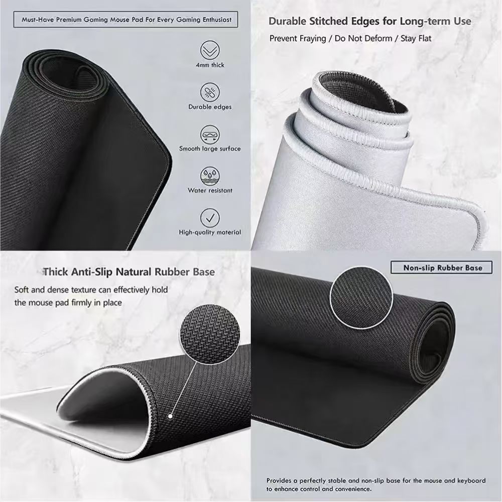 لوحة ماوس مخصصة قابلة للغسل مض - مراجعة Laptop Accessories Diy وسعره