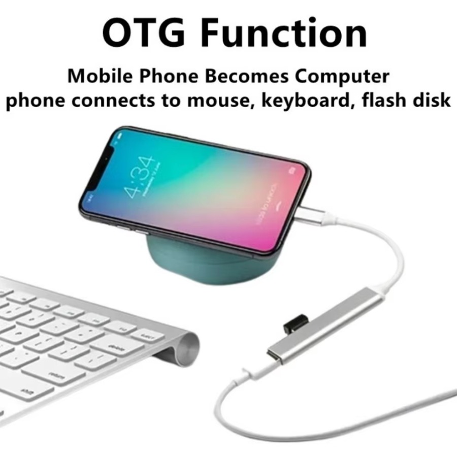 موزع USB 4 في 1، موزع USB-C بـ - مراجعة Laptop Accessories Macbook وسعره