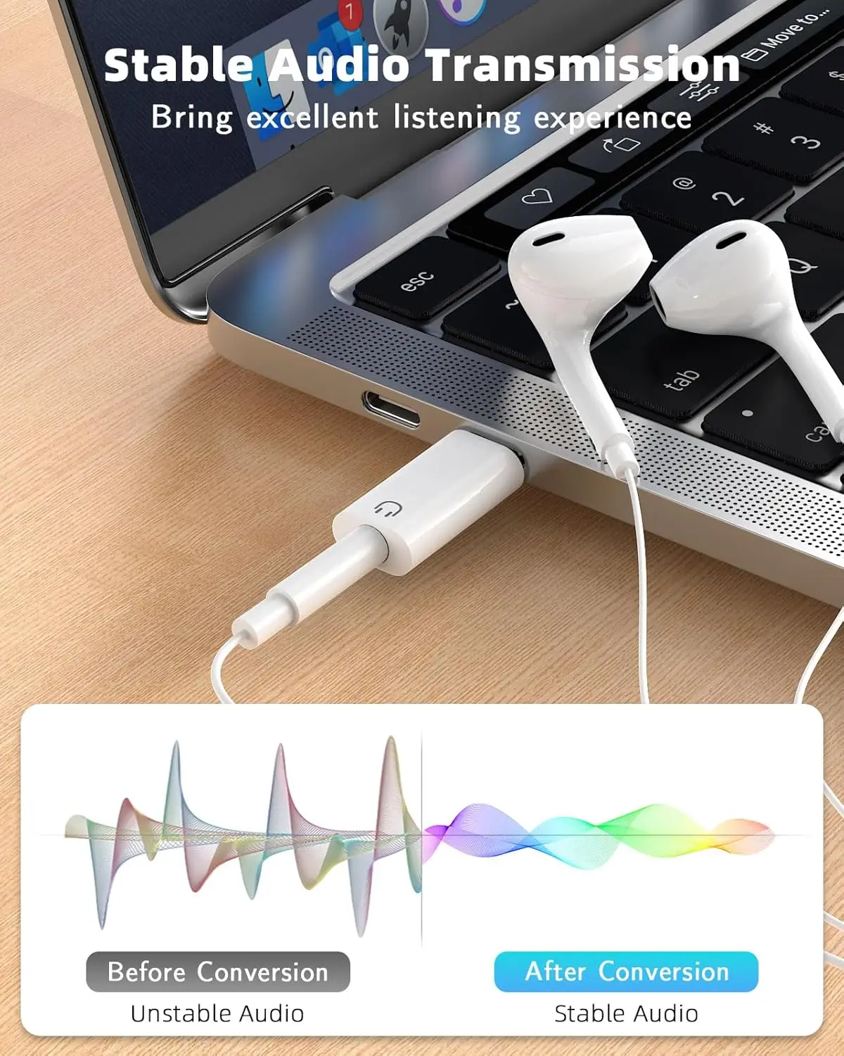 USB C to 3.5mm Earphone Adapte - مراجعة Usb C Power Adapter وسعره