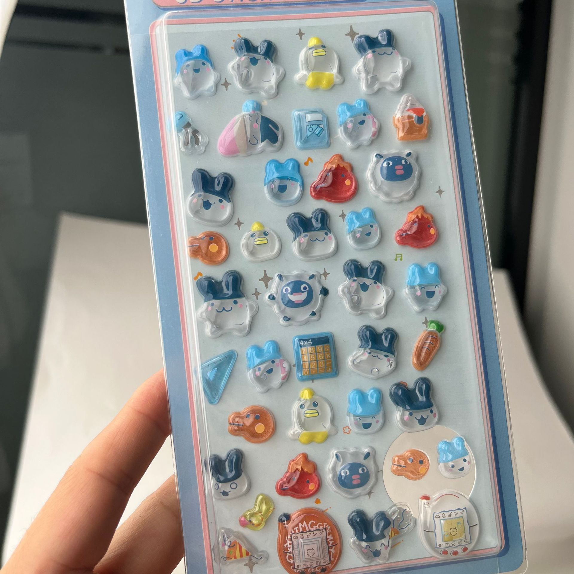ملصقات تاماغوتشي ثلاثية الأبعا - مراجعة Laptop Accessories Cute وسعره
